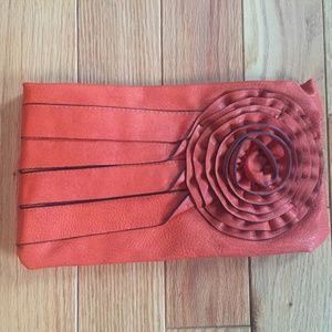NWT Orange URBAN EXPRESSIONS clutch